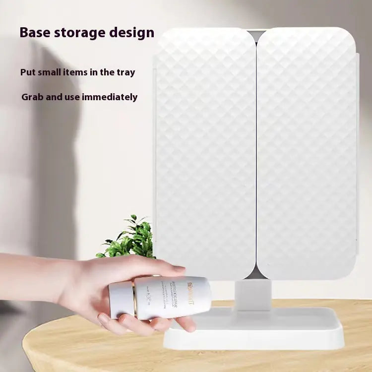 Folding Double Door Makeup Mirror