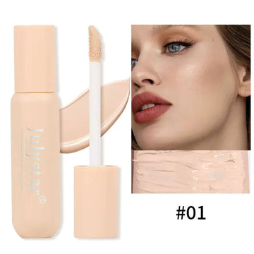Julystar Full Coverage Liquid Foundation Concealer (6 Colors)