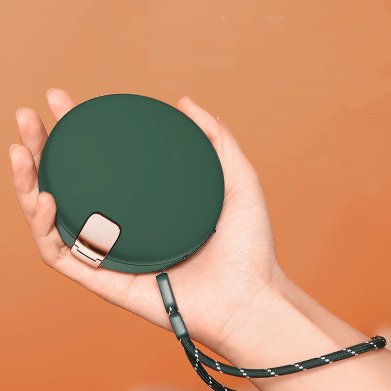 Mini Makeup Mirror & Hand Warmer