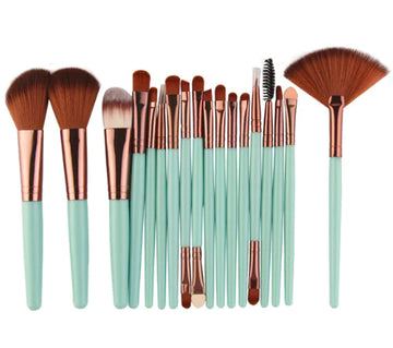Makeup Tool Set with 18 Brushes
